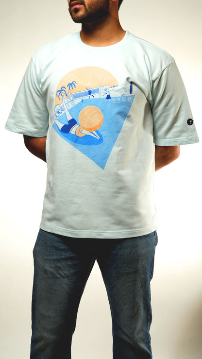 Oversized T Shirt Ikigai - Men