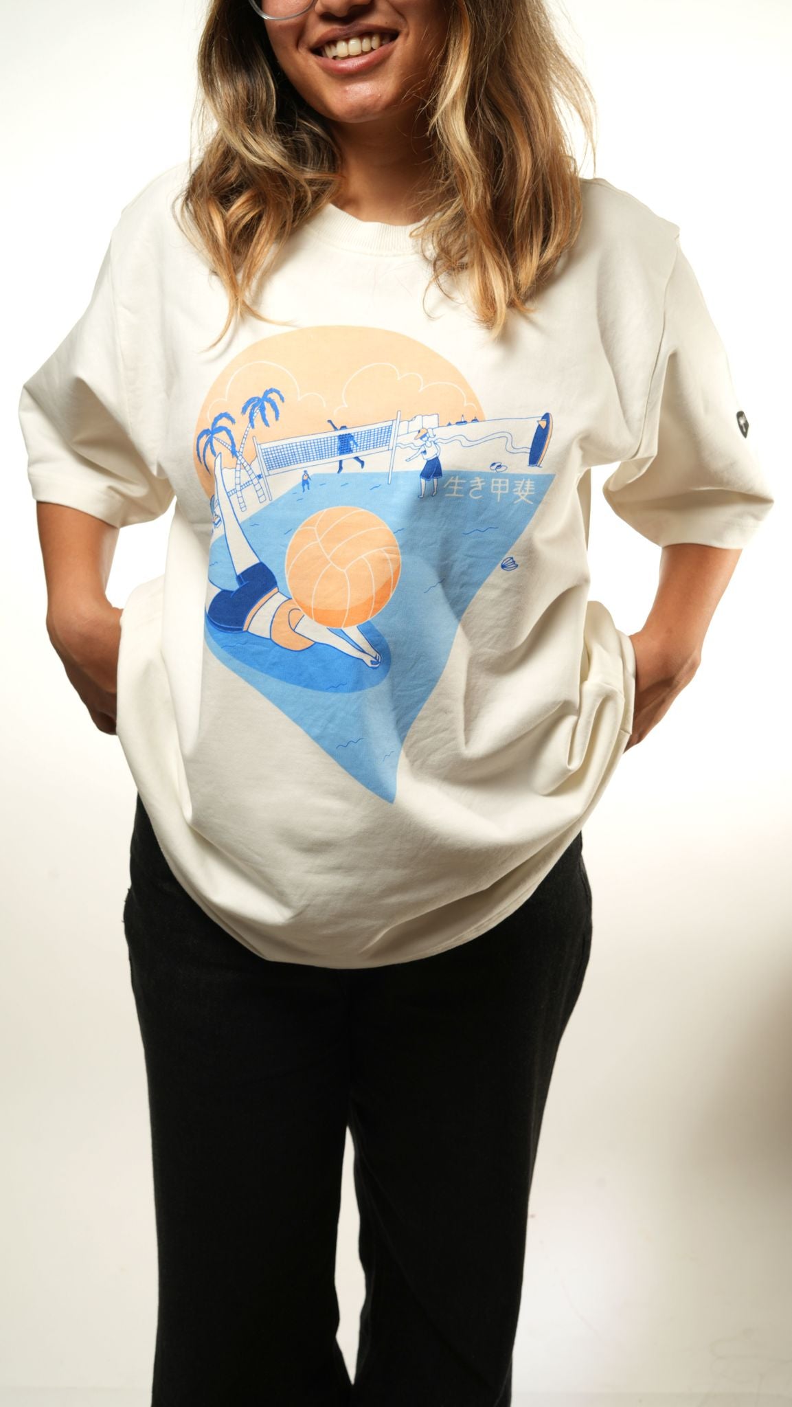 Oversized T Shirt Ikigai - Women